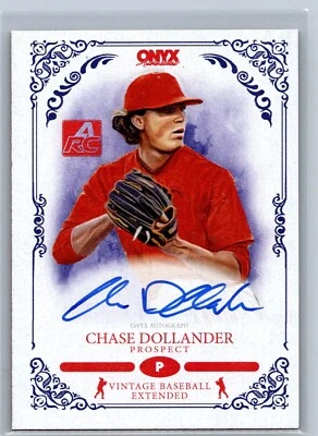 $55 • Buy CHASE DOLLANDER Rookie Auto Blue Ink /400 2022 Onyx #VACD Tennessee Volunteers