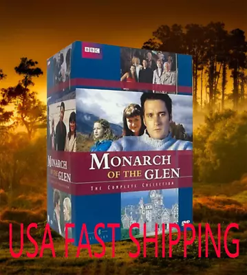 Monarch Of The Glen The Complete Series Collection 1-7 DVD 18 Disc USA FAST SHIP • $28.50