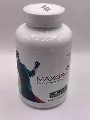 Max GXL Unique NAC Formula Combat Oxidative Stress 180 Veg Caps Exp 2025 • $69.99