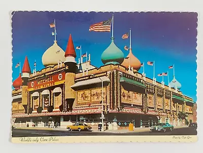 World's Only Corn Palace Mitchell South Dakota Postcard 1972 Unposted • $0.99