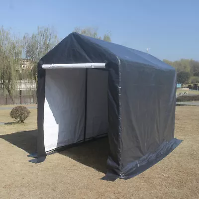6x12ft Heavy Duty Outdoor Storage Shelter Garage For Motorcycle Bike Garden Tool • $259