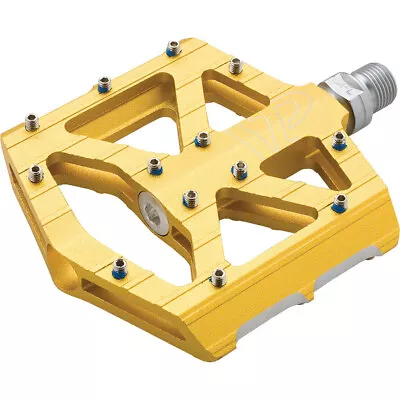 VP Components VP-001 All Purpose Pedals 9/16  Chromoly Axle Aluminum Body Gold • $62.90