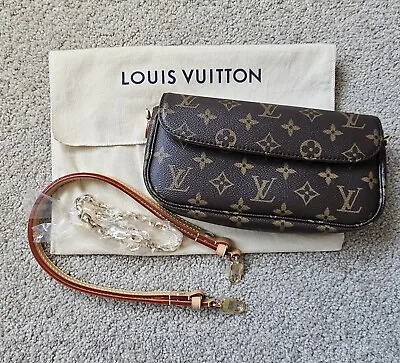 $3185 • Buy Authentic Brand New Louis Vuitton Ivy Wallet On Chain