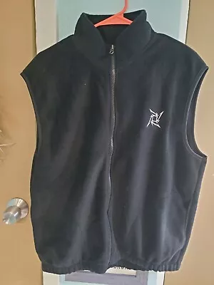 Vintage Metallica Fleece Vest Mens Large Black • $25