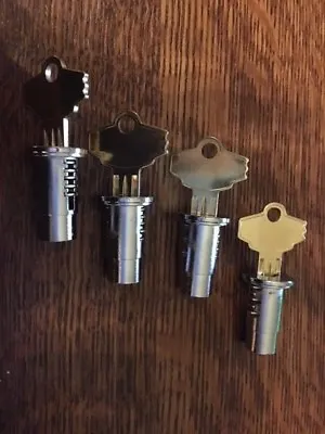  Set Of 4 Locks & Keys Oak Northwestern A&A Komet Eagle Vending Bulk Machine • $27.50