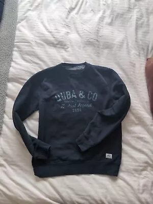 Quba Sails Navy Sweatshirt Medium • £0.99