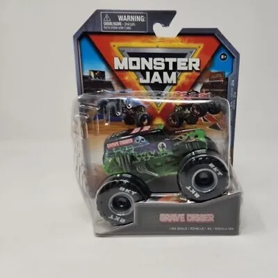 $8.99 • Buy 2022 Spin Master Monster Jam Series 24 Grave Digger Heavy Metal Chase!