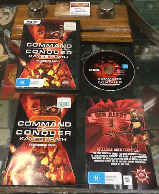 Command & Conquer 3 Kanes Wrath Expansion Pack PC • $8.90