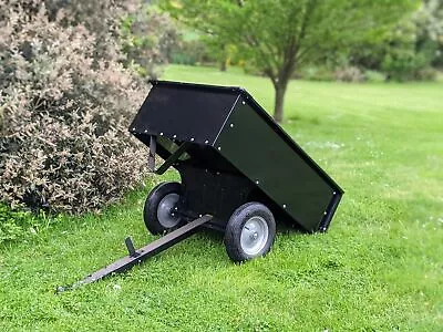 Large 300kg ATV Tipping Trailer Metal Stables Farm Yard Garden Quad Lawnmower • £999.99