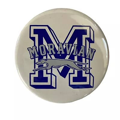 Moravian University Greyhounds Button Pin NCAA • $12