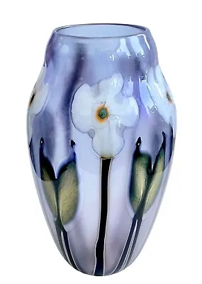 Charles Lotton Vase   Lotton Art Glass • $1650