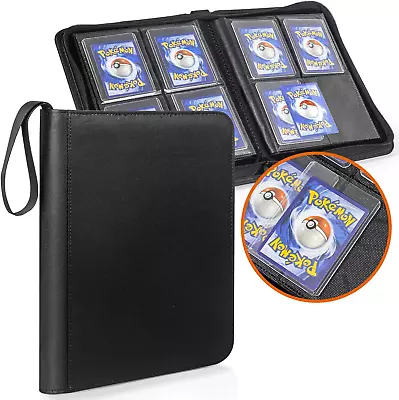 Toploader Binder 4 Pocket Trading Cards Album Toploader Album Mini Card Storage  • $31.99