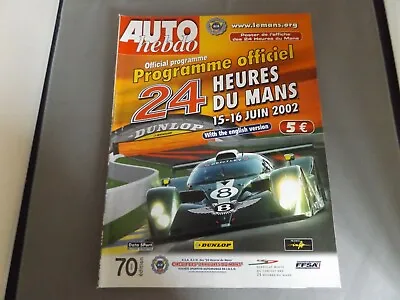 2002 Le Mans 24 Hour Programme • £9.99