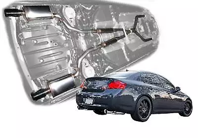 STILLEN For 2007-2008 Infiniti G35 Sedan - Stainless Steel Cat-Back Exhaust • $1425.03