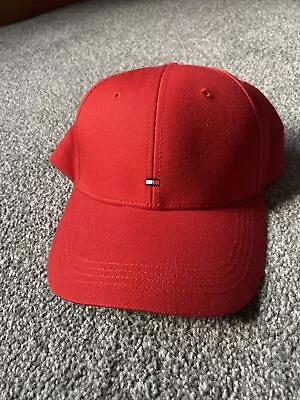 Men’s Red Tommy Hilfiger Hat • $20