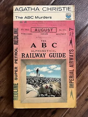 £3 • Buy The ABC Murders - Agatha Christie - 1970 Fontana Vintage Paperback