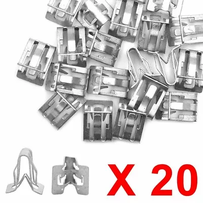 Essential Metal Retainer Clips For Auto Car Dashboard Trim Replacement 20pcs • $11.45