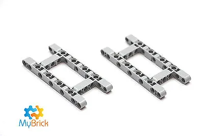 Genuine LegoⓇ 2x Light Gray Technic Liftarm 5x11 - 64178 - Free Postage • $8.90