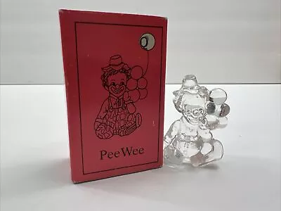 Mosser Glass Pee Wee Clown With Balloons Q With Box. • $8.99