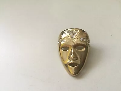 Mask Brooch NO OFFERS PRICE IS FAIR • £1