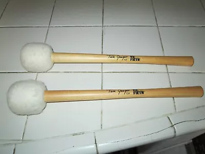 Vic Firth Tom Gauger Bass Drum Mallets Rollers (Pair) TG4 • $69.99