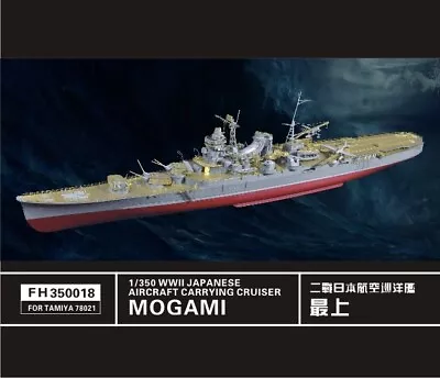 FLYHAWK FH350018 1/350 WWII Japanese Aircraft Carrying Cruiser Mogami For Tamiya • $92.50