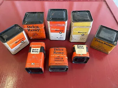 1930 's 1940 's 1950 's DELCO REMY ASSORTED PARTS LOT (8) IN ORIGINAL BOXES • $49.99