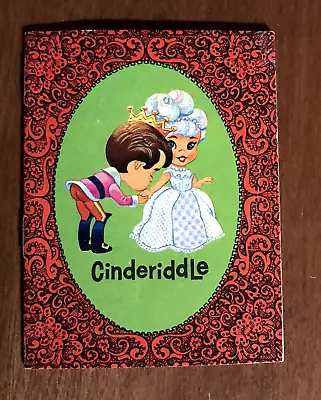 Vintage LiddLe KiddLes Storybook Doll CINDERIDDLE's BOOKLET 1966 HTF RARE • $39.99