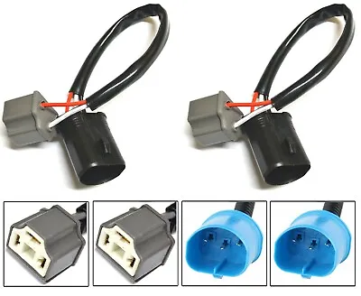 Conversion Wire 9004 HB1 TO 9003 HB2 H4 Two Harness Head Light Adapter Plug Play • $13.78