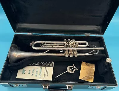 Vintage King Silver FLAIR Trumpet 1055T Professional Player Horn - Please Read • $1100