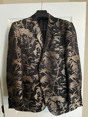 Gucci Monaco Tropical Jacquard Evening Jacket • $599