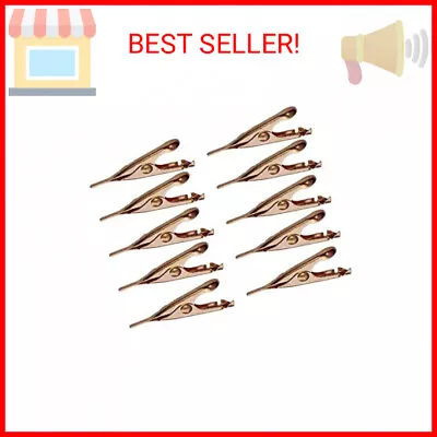 Corpco Micro Toothless Alligator Test Clips Copper Plated With Smooth Microscop • $13.34