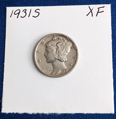 Mercury Dime - 1931 S - XF-AU Condition - View Photos • $39