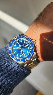 Rolex Submariner Blue Men's Watch - 126613LB Bluesy Full Set Jan 23 • £13800