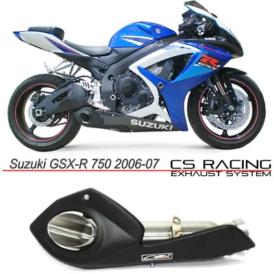 2006-07 Suzuki GSX-R 600 | 750 CS Racing Slip-on Exhaust | Muffler + DB Killer • $545