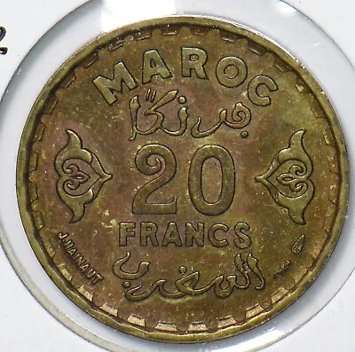 Morocco 1982 AH 1371 20 Francs 901545 Combine Shipping • $12.99