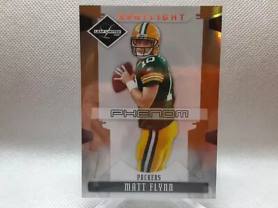 🏈2008 Leaf Limited Phenoms Spotlight Bronze 073/125 Matt Flynn #271 Rookie RC • $3.40