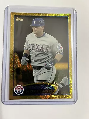 2012 Topps Baseball Gold Foil Mitch Moreland • $0.79