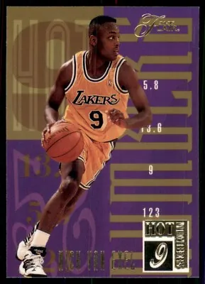 1994-95 Flair Hiot Numbers Nick Van Exel Los Angeles Lakers #19 • $1