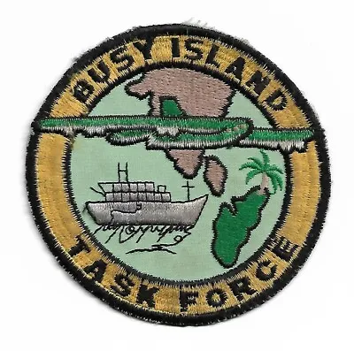 USAF B-52 BUSY ISLAND TASK FORCE ANDERSEN AFB GUAM 1970s Era Patch • $15.99