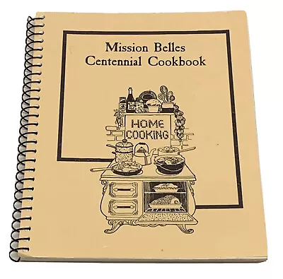 Vtg Mission Belles Centennial Cookbook Food Cooking Grand Forks North Dakota ND • $22.49