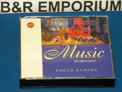 Roger Kamien - Music: An Appreciation Fifth Edition (2005 Sony BMG) - Used 4-CD • $19.99