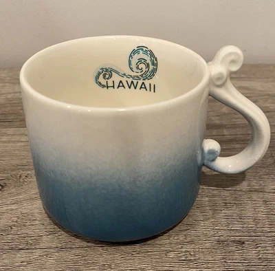$5.50 • Buy Starbucks Hawaii Blue Wave Ceramic Coffee Mug 10 Oz Cup You Are Here
