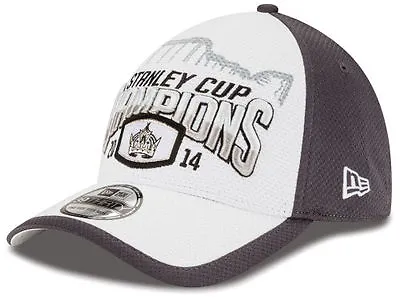 Los Angeles Kings New Era 39THIRTY 2014 NHL Stanley Cup Champions Fitted Cap Hat • $29.95