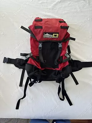 VTG Mountain Smith Golden Colorado USA Hiking Backpack Red Black • $100