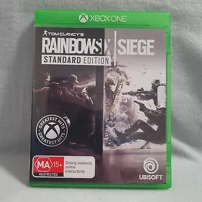 XBOX Tom Clancy's RAINBOW SIX SIEGE - STANDARD EDITION (MA15+) VGC Shooter • $9.95