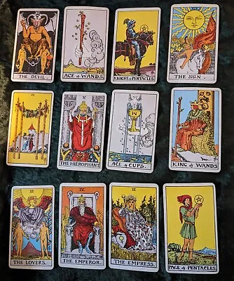 12 Month Tarot Reading With 12+ Photos - 35 Years Experience • £24