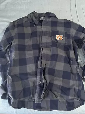 Auburn University Flannel Shirt (size Large)  • $15