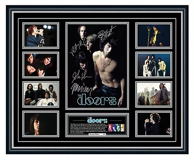 The Doors Jim Morrison Riders On The Storm Signed Limited Framed Memorabilia • $129.99