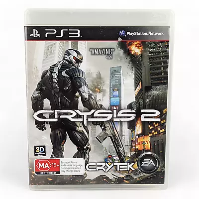 Crysis 2 - PlayStation 3 PS3 Game Complete • $9.99